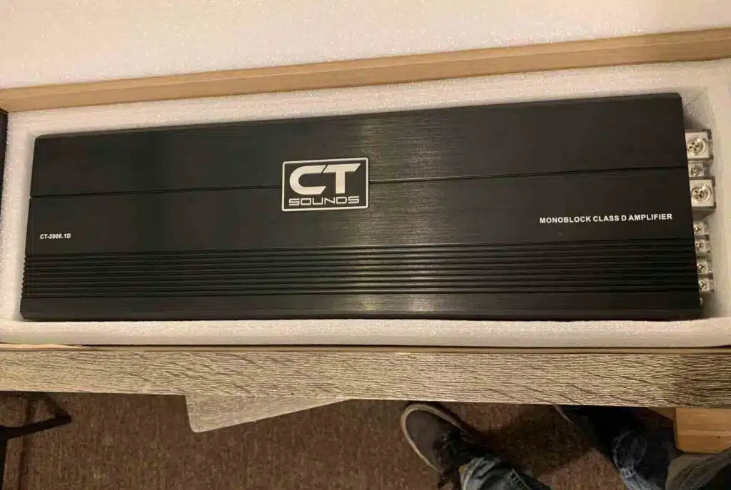 CT Sounds CT-2000.1D Compact Class D Car Audio Monoblock Amplifier