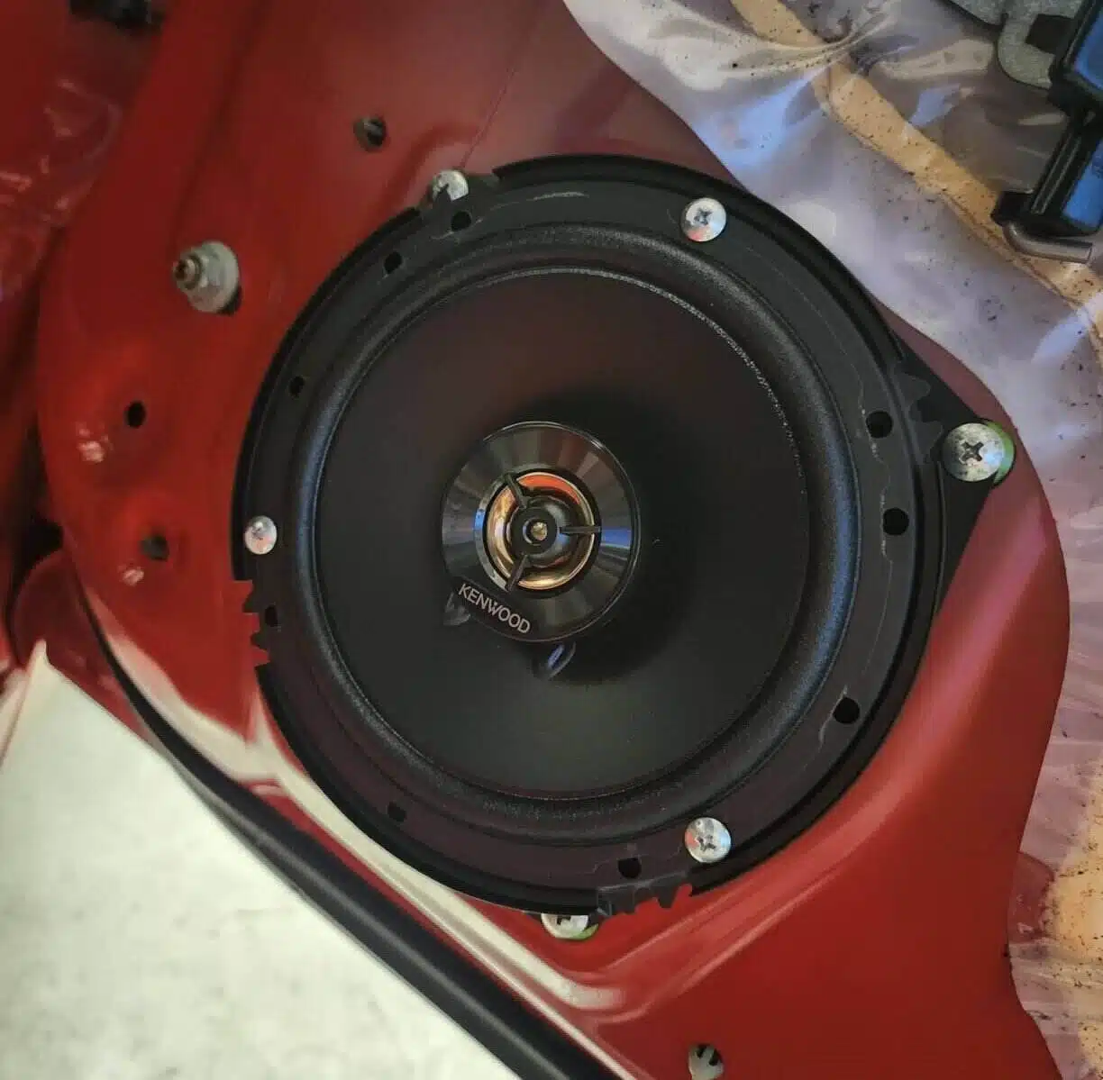 Kenwood KFC 1666 R 6.5 Coaxial Speakers